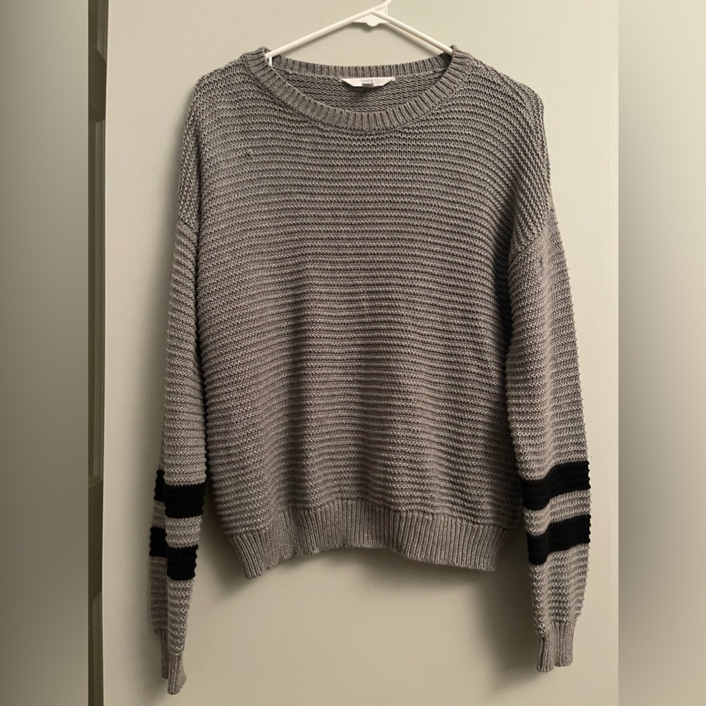 Time And Tru, long sleeve grey sweater